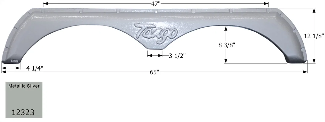 12323 – ICON Fender Skirt, Vehicle Fitment: Various Pacific Coachworks Tang Models 65 Inch Length x 12-1/8 Inch Heigh...